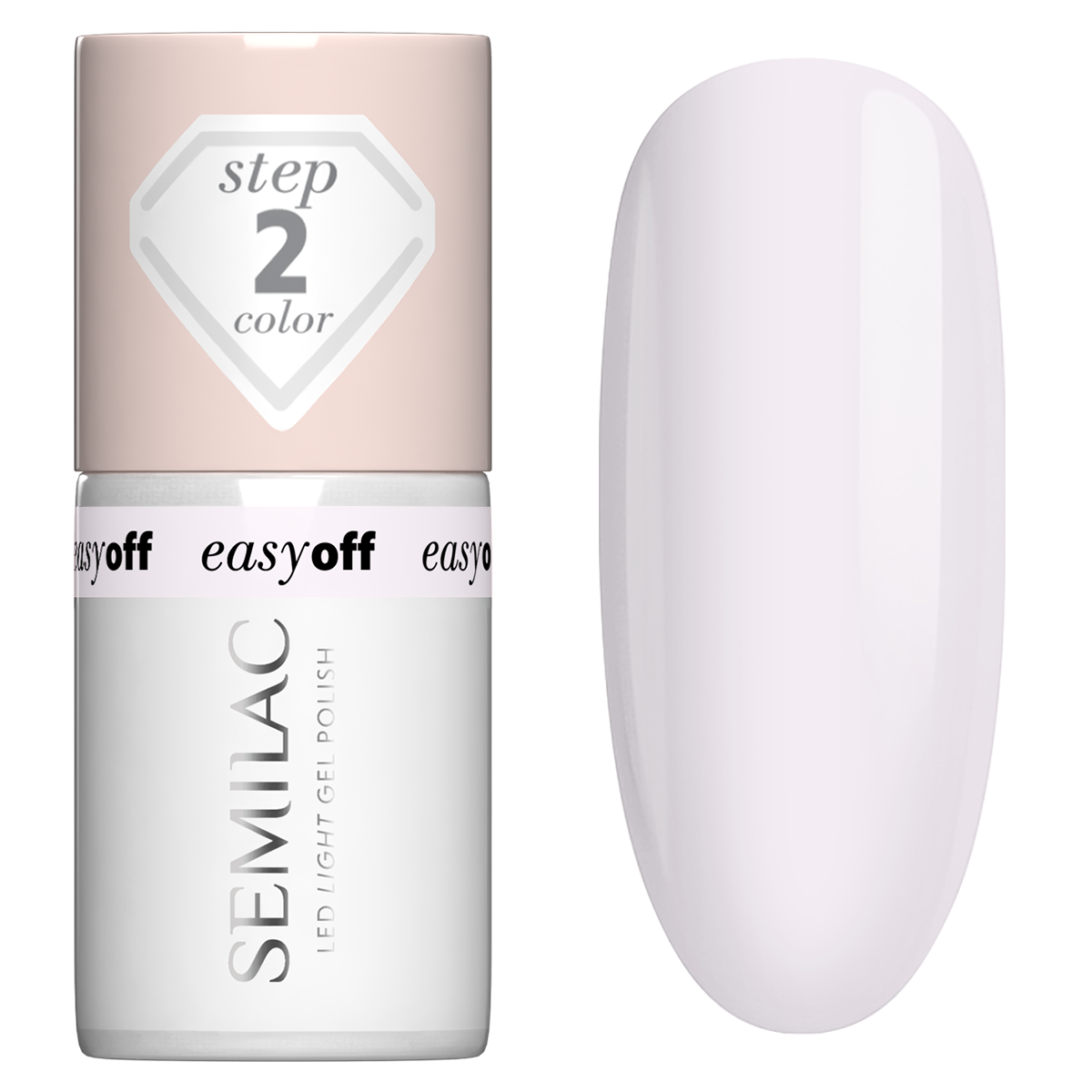Easy Off Led Light Step 2 Lakier do Paznokci L02 Milky Pink