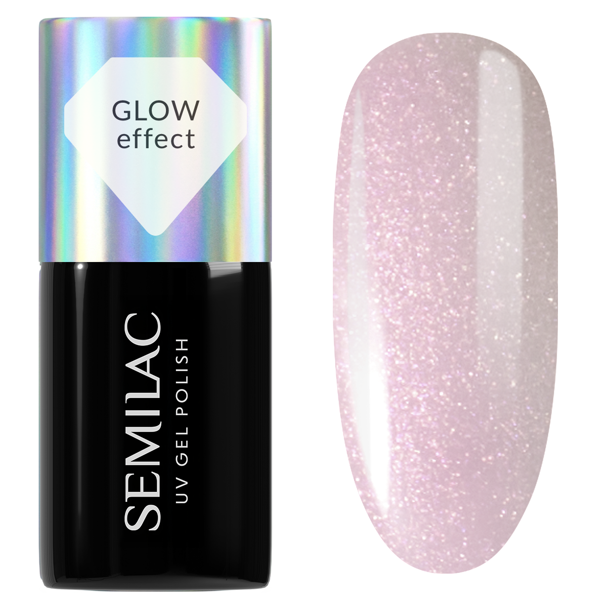 Glow Effect Lakier Hybrydowy 987 Cream Pink Glow