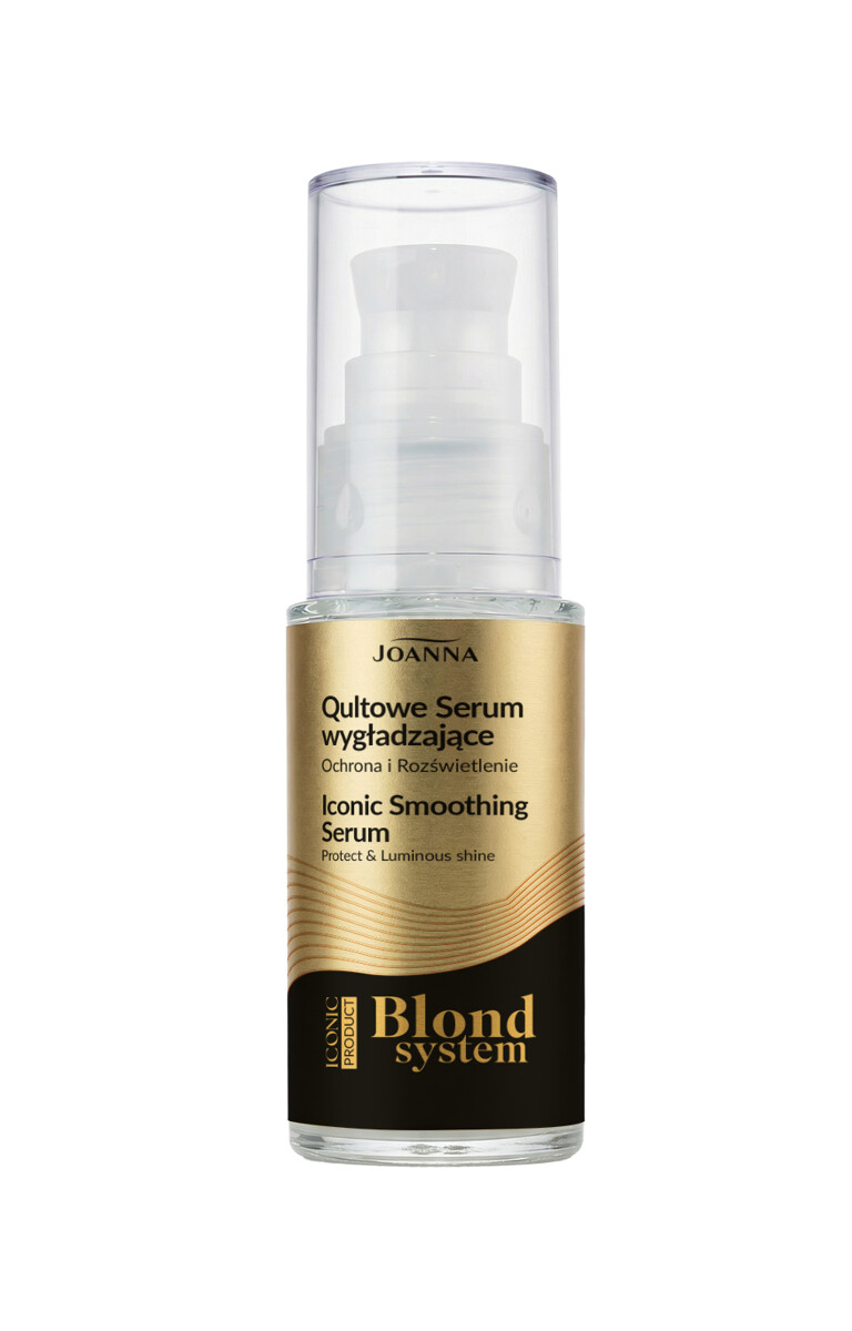 Blond System Qultowe Serum Wygładzające do Włosów Blond i Rozjaśnianych