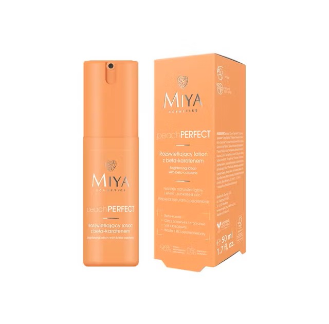 peachPERFECT Rozświetlający Lotion do Twarzy z Beta-Karotenem