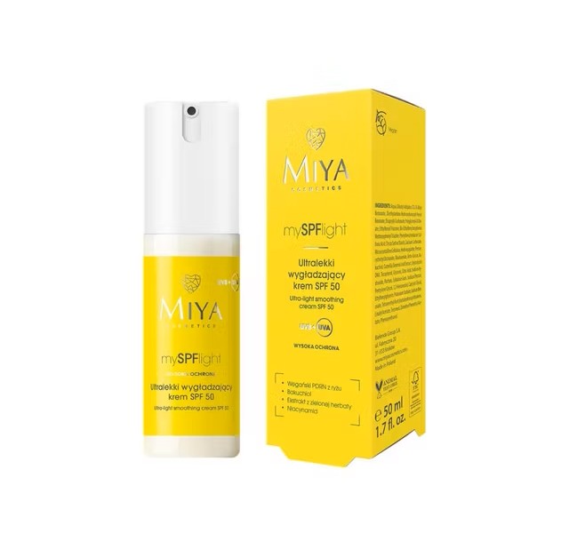 mySPFlight Ultralekki Wygładzający Krem z Filtrem SPF50