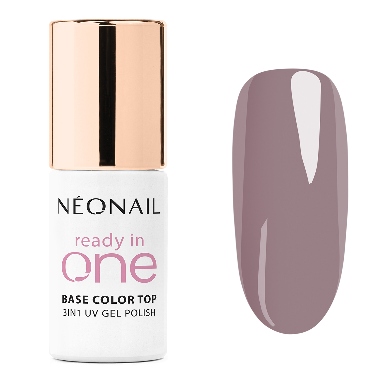 Ready In One Lakier Hybrydowy 3w1 08 One Mauve