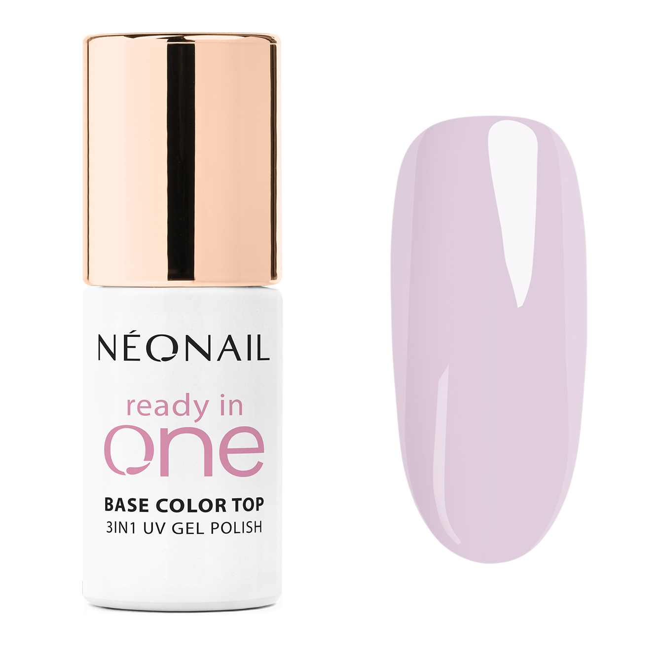 Ready In One Lakier Hybrydowy 3w1 09 One Pastel Lilac
