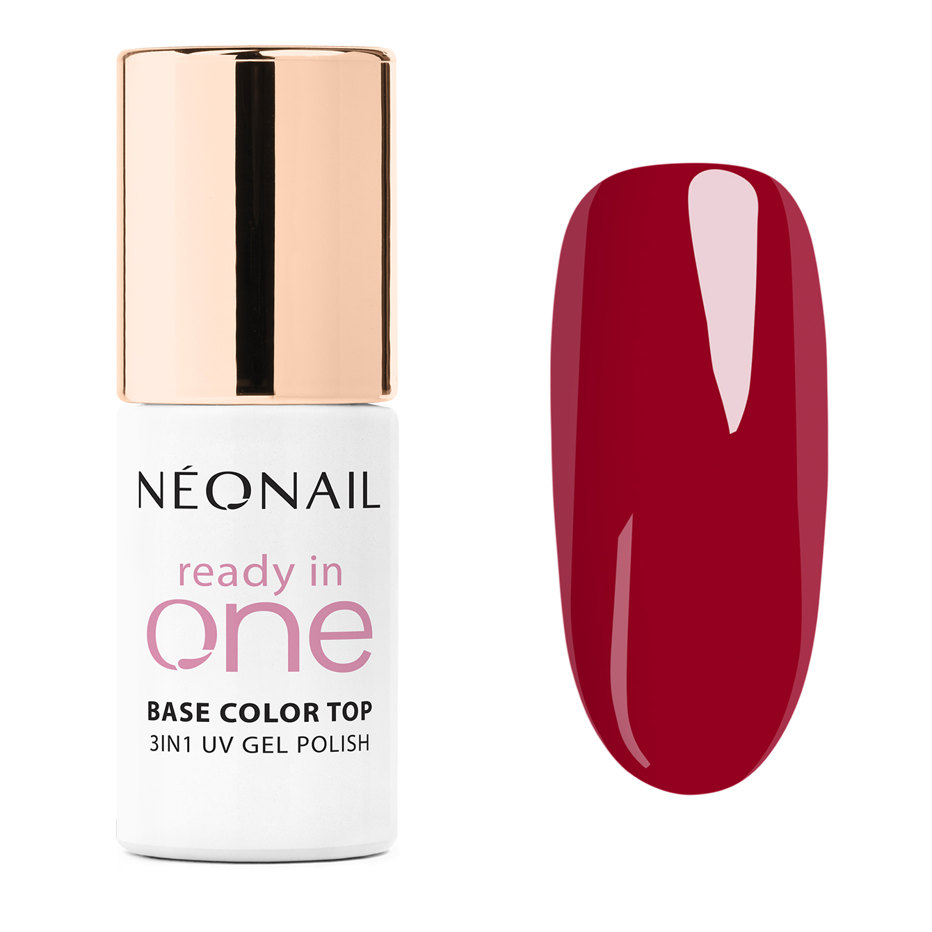 Ready In One Lakier Hybrydowy 3w1 12 One Berry Red