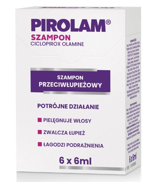 Szampon Przeciwłupieżowy Saszetki 6x Krótka Data Ważności 31.08.2026r