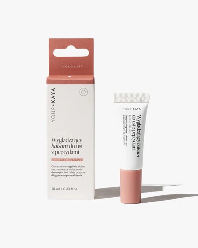 Wygładzający Balsam do Ust z Peptydami Cocoa Nude