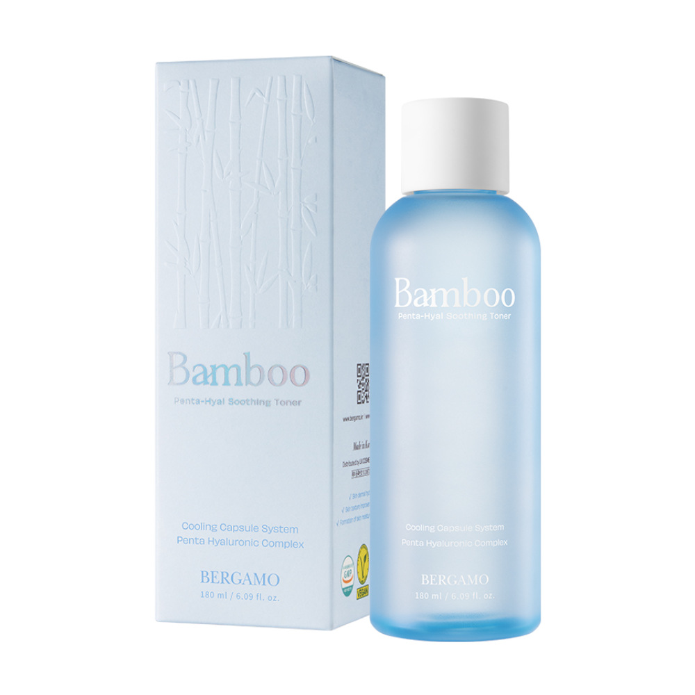 Bamboo Kojący Tonik do Twarzy z Bambusem i Kwasem Hialuronowym