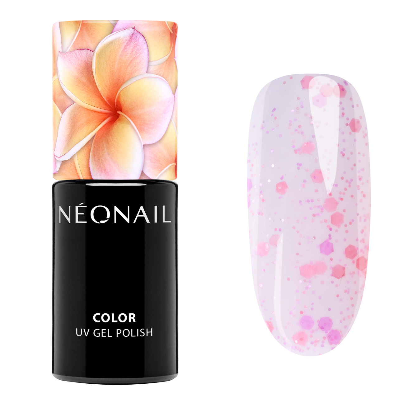 Lakier Hybrydowy Bloom Confetti Milky