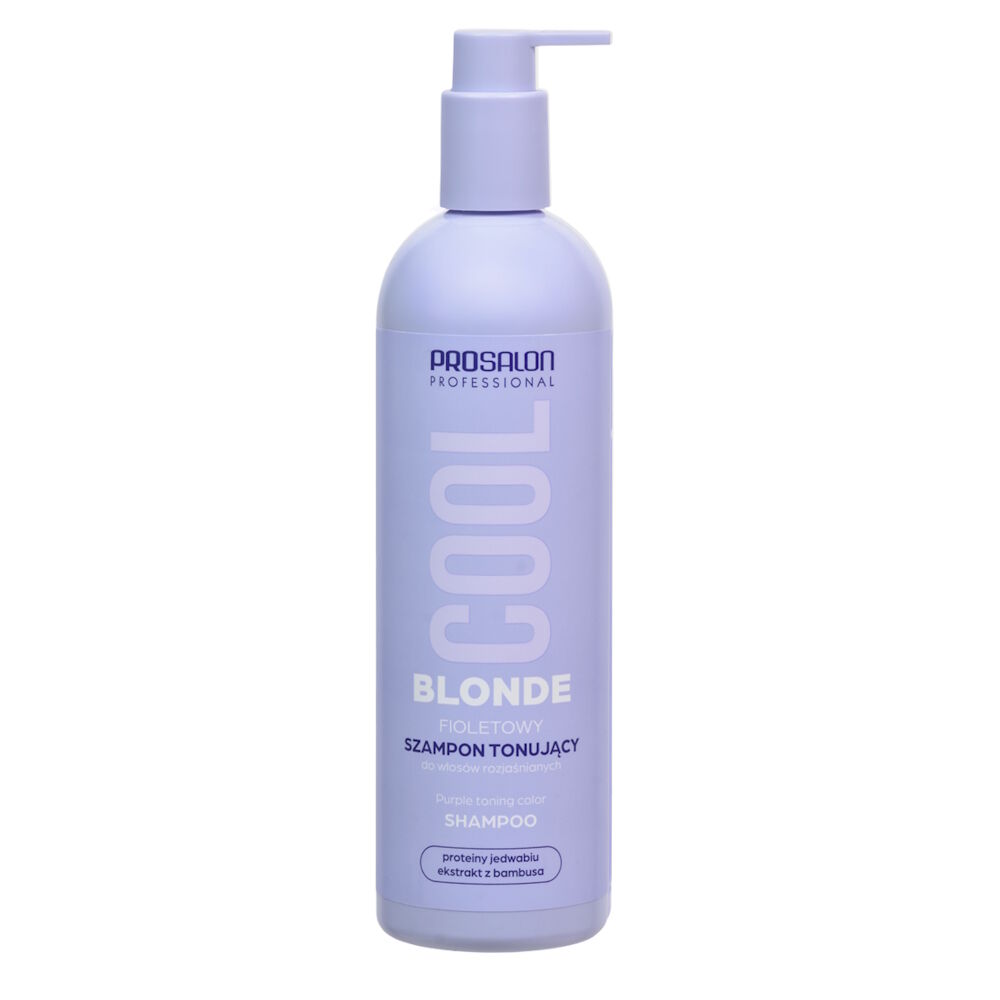 Cool Blonde Fioletowy Szampon Tonujący do Włosów Rozjaśnianych