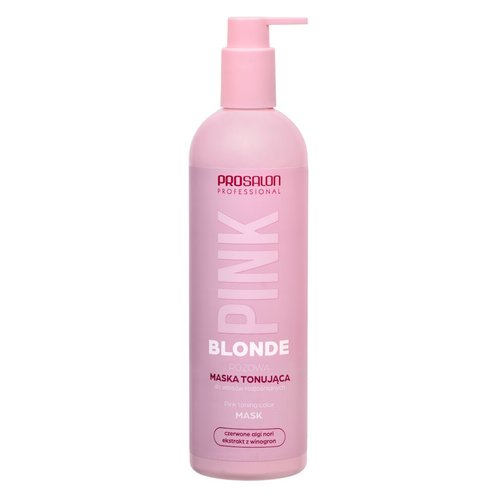 Pink Blonde Różowa Maska Tonująca do Włosów Rozjaśnianych