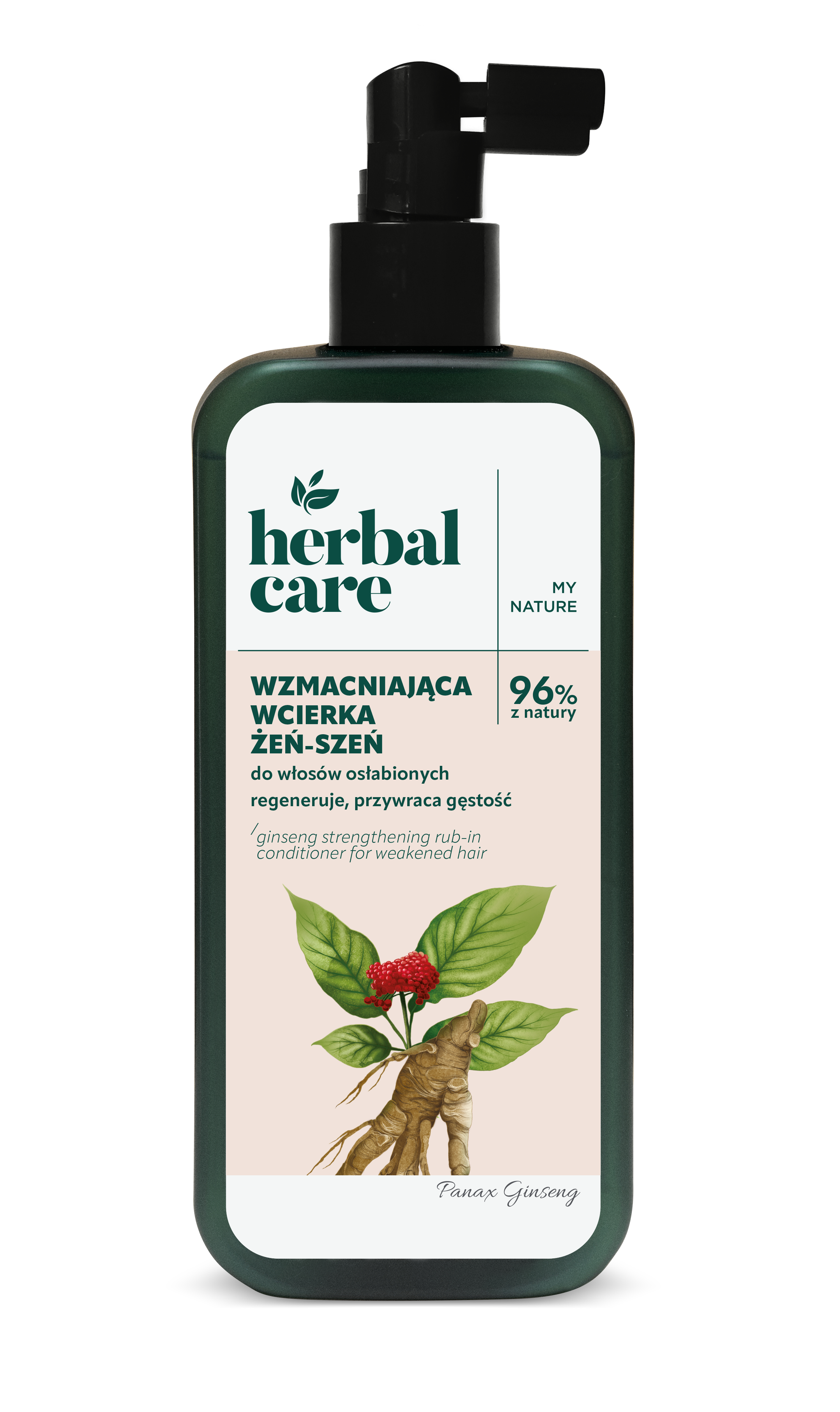 Herbal Care Wzmacniająca Wcierka do Włosów Osłabionych Żeń-Szeń