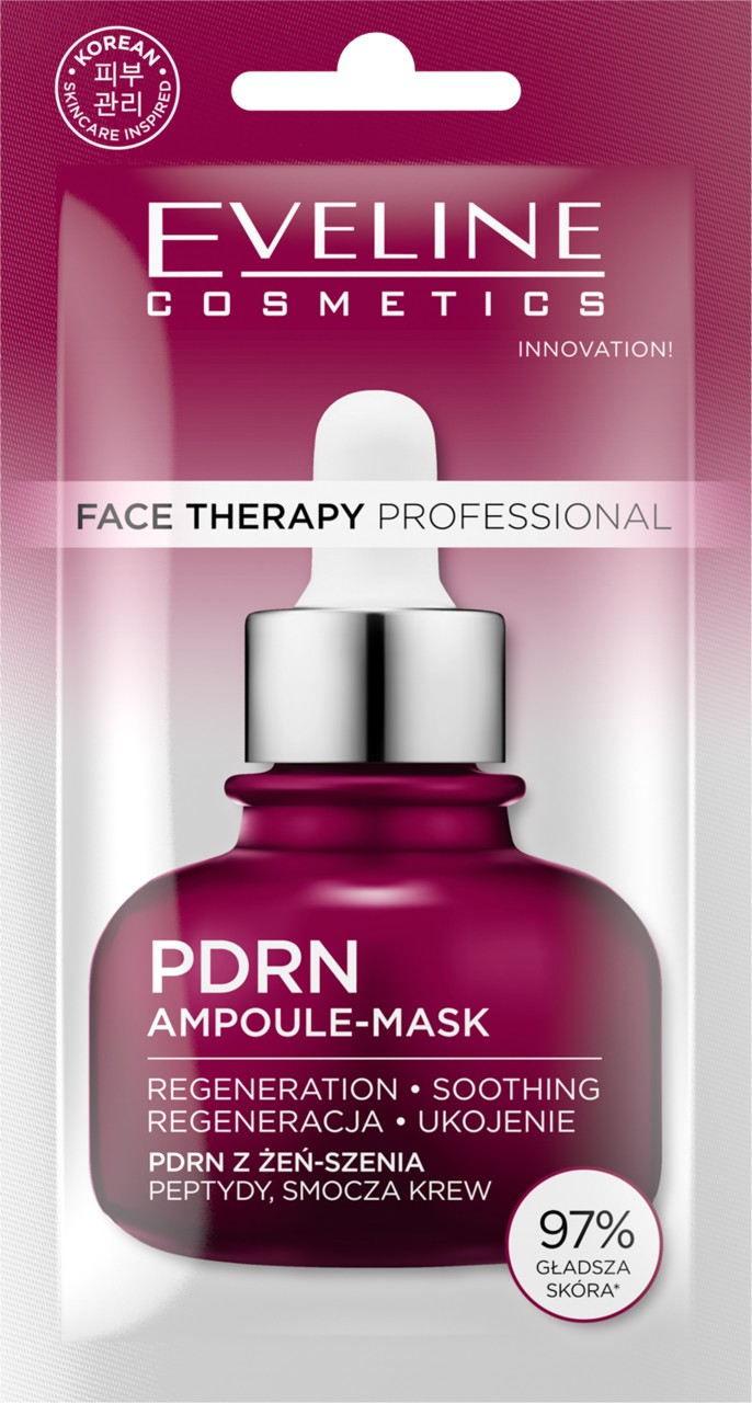 Eveline Face Therapy Professional PDRN Kremowa Maska Regenerująco-Kojąca