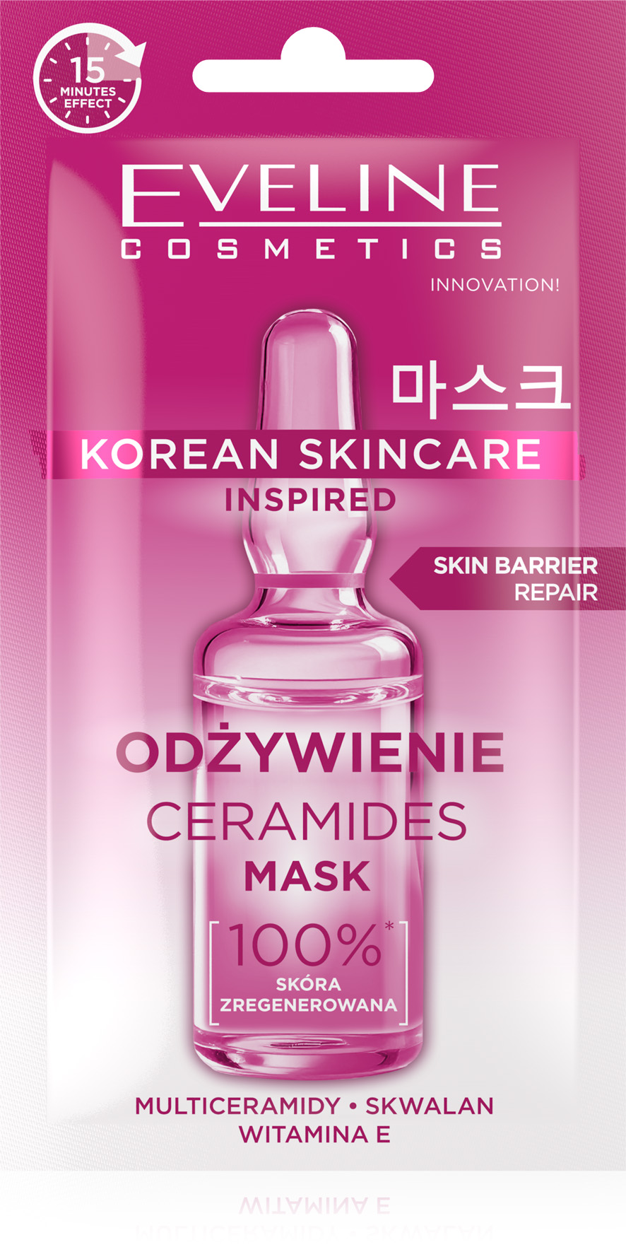 Eveline Korean Skincare Odżywcza Maseczka do Twarzy z Ceramidami