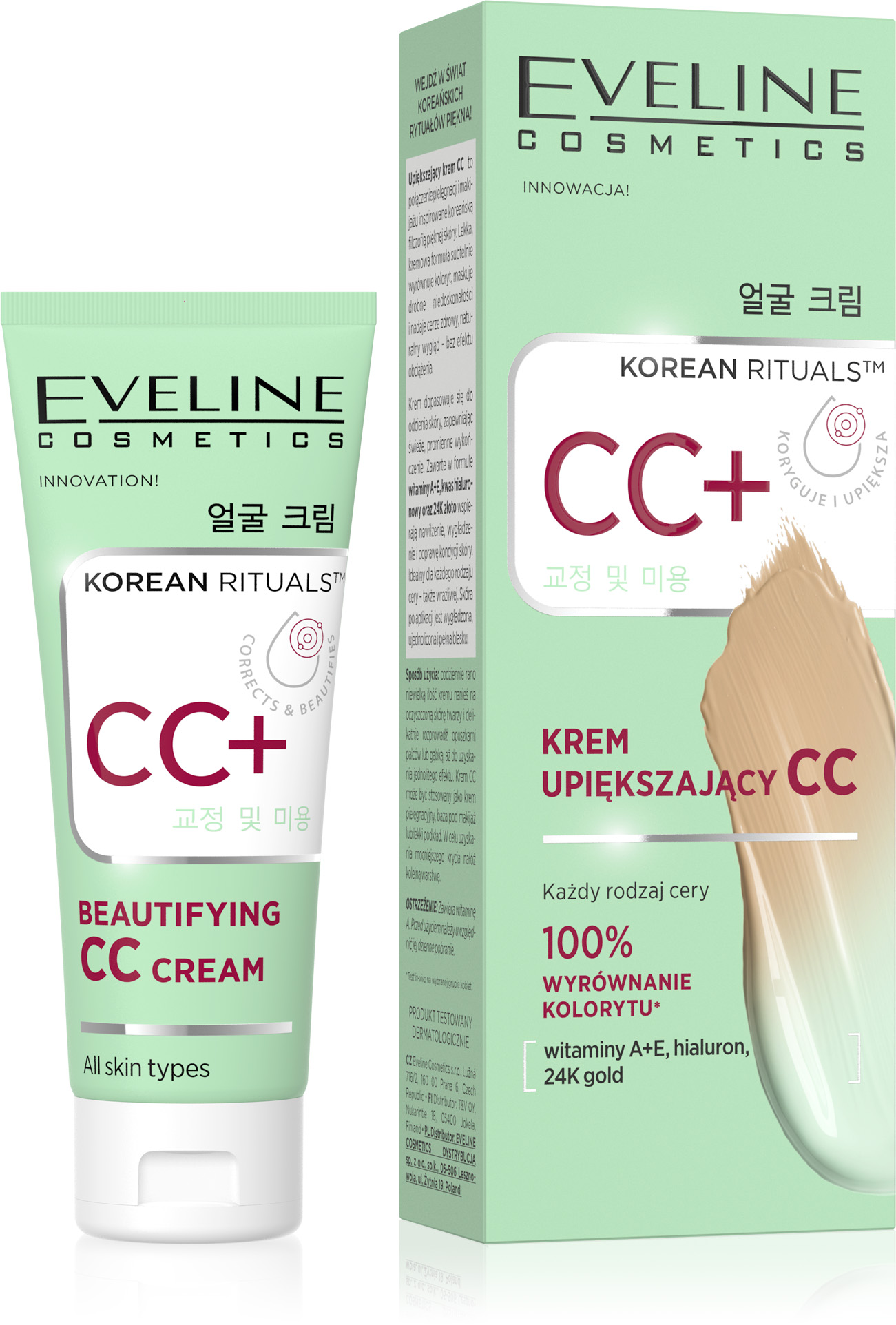 Eveline Korean Rituals Krem Upiększający CC