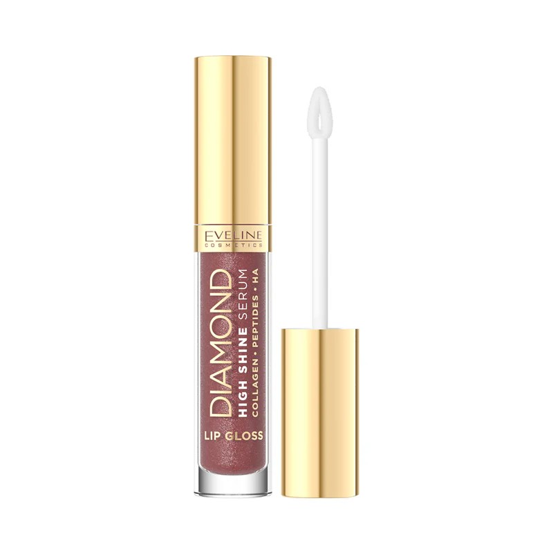 Eveline Diamond High Shine Serum-Błyszczyk do Ust 28 Rose Nude