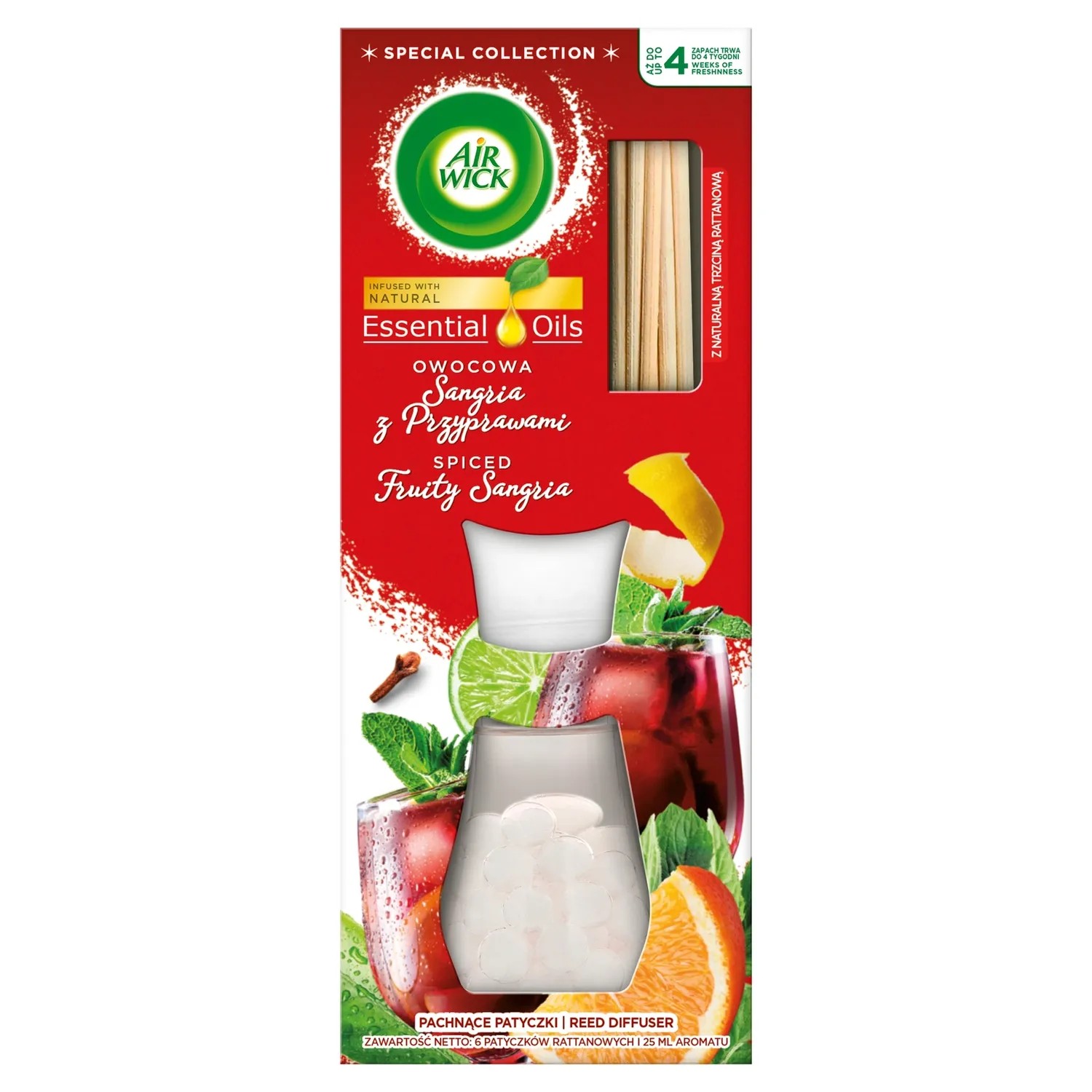 Patyczki Zapachowe Owocowa Sangria z Przyprawami