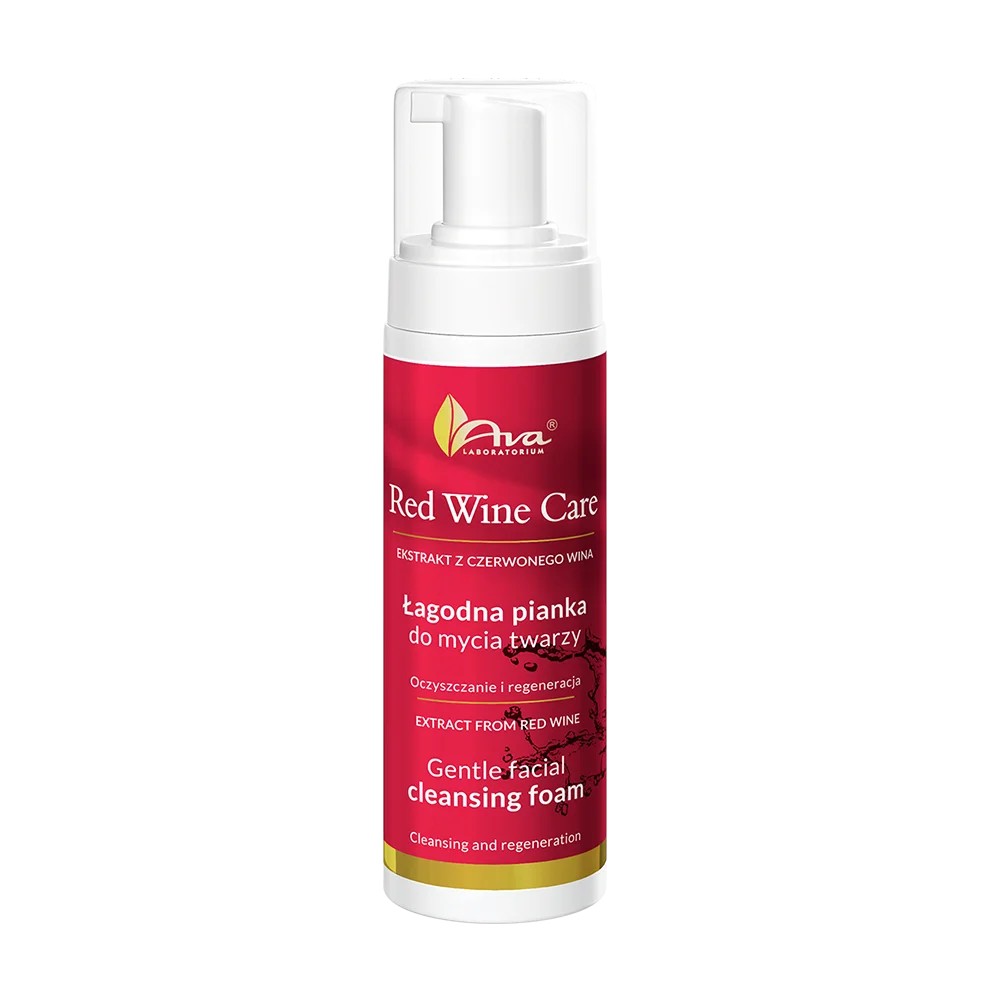 Red Wine Care Łagodna Pianka do Mycia Twarzy
