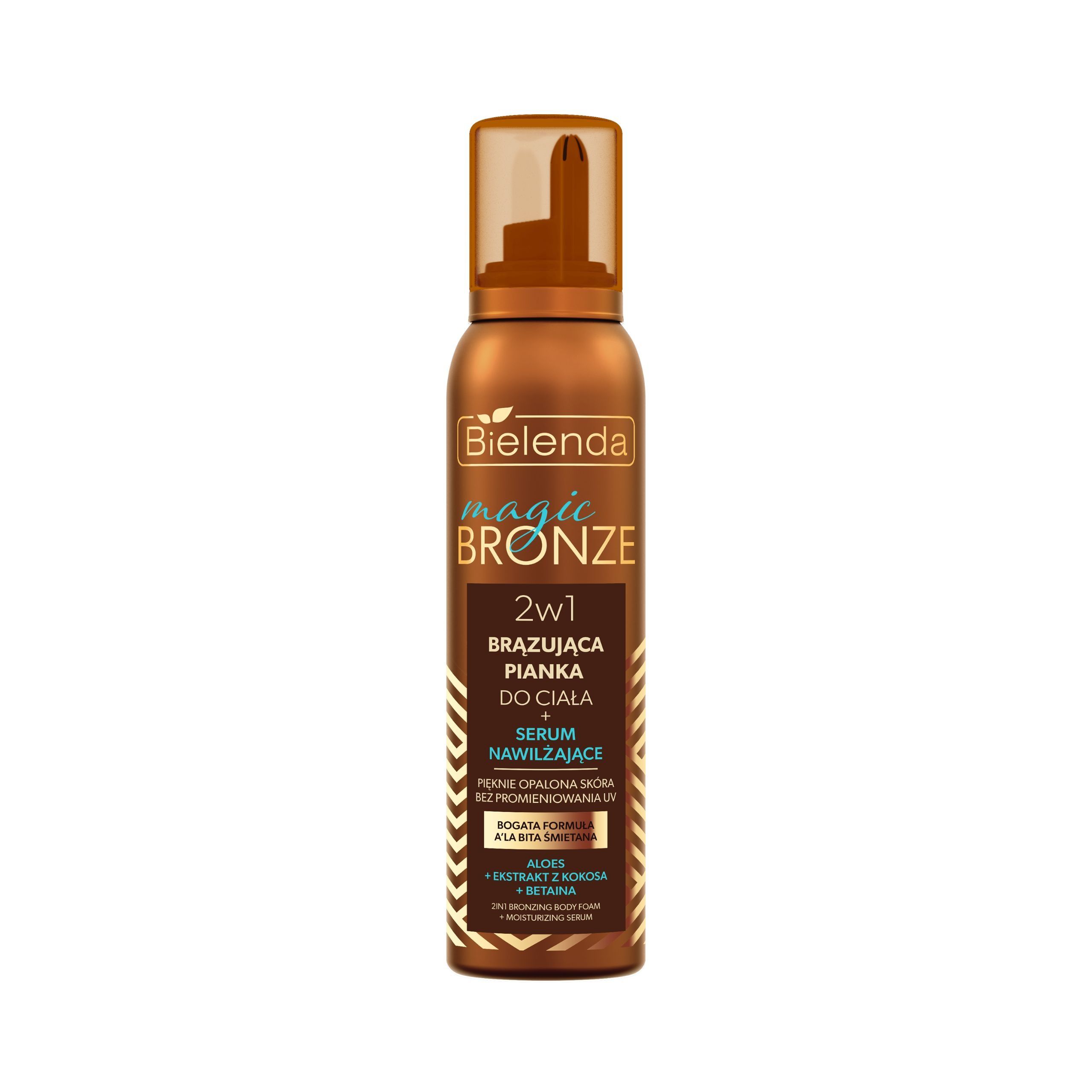 Magic Bronze 2w1 Brązująca Pianka do Ciała + Serum Nawilżające