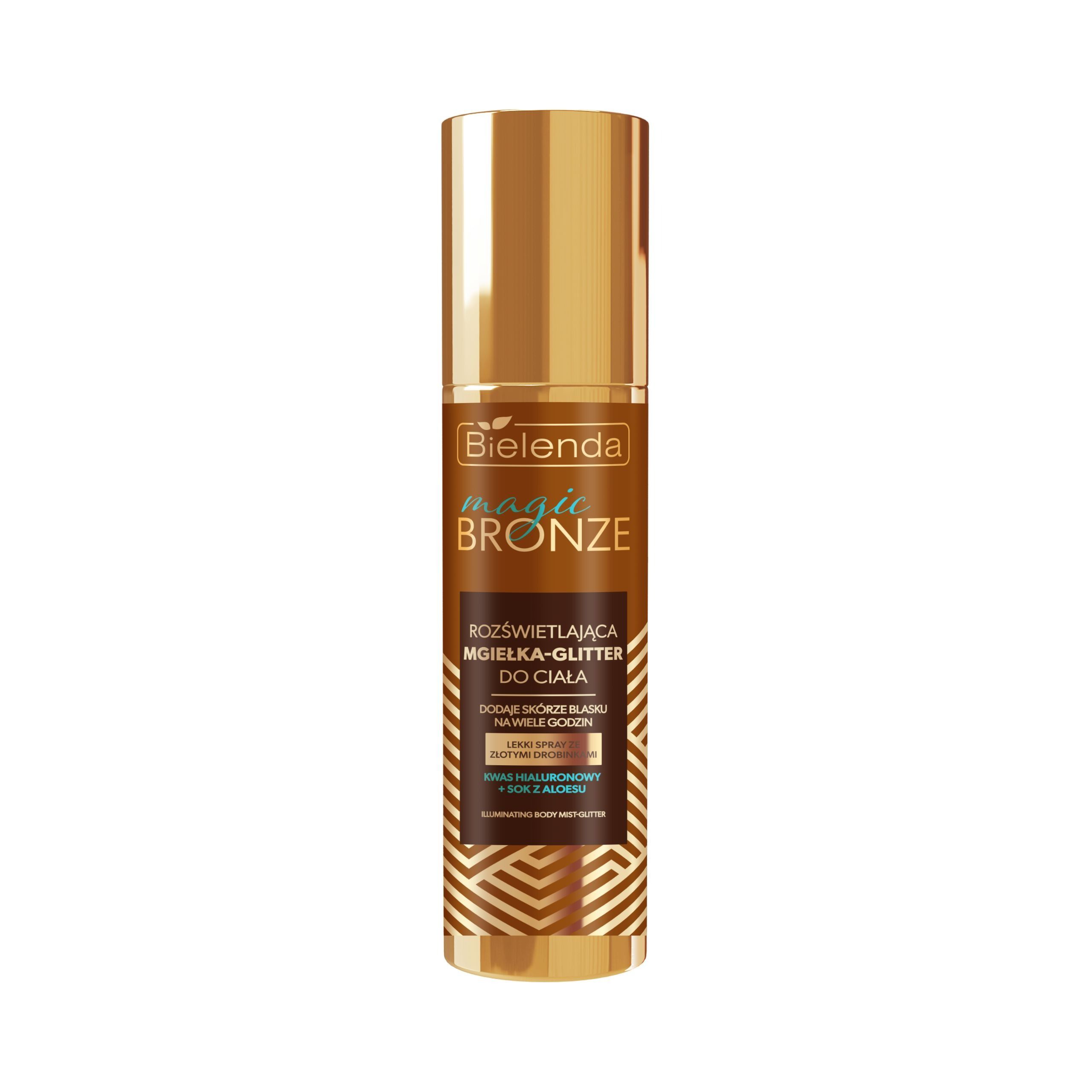 Magic Bronze Rozświetlająca Mgiełka Glitter do Ciała