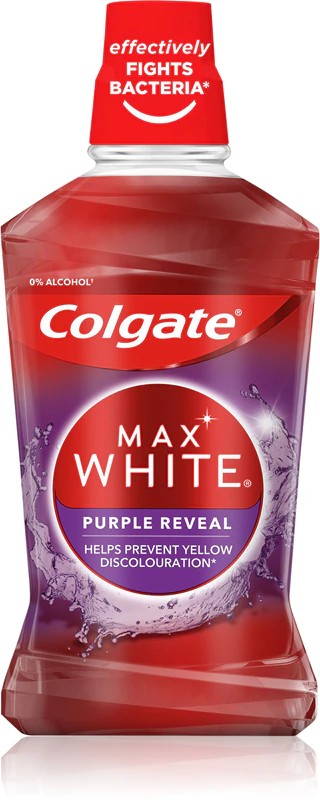 Max White Purple Reveal Płyn do Płukania Jamy Ustnej
