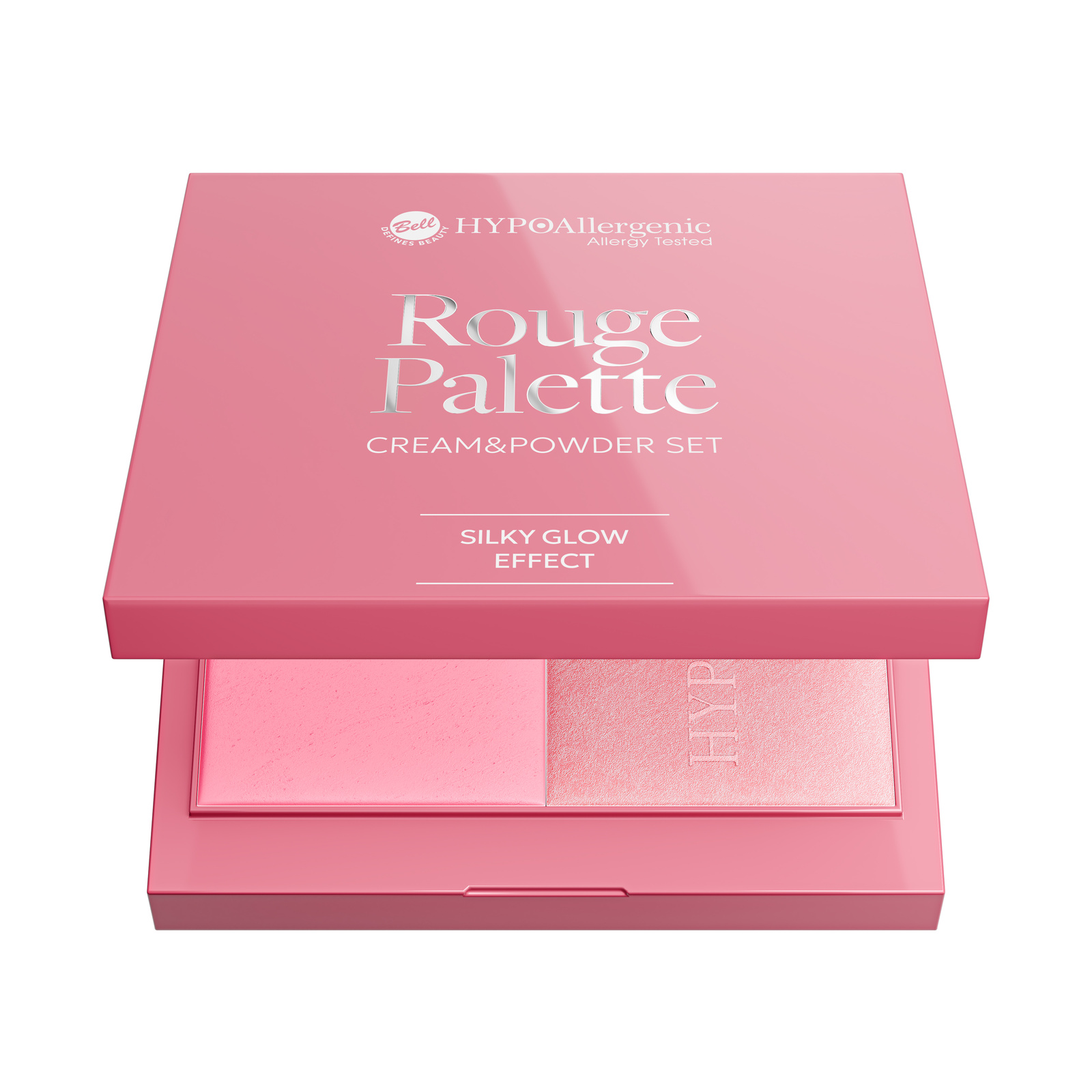Rouge Palette Hypoalergiczna Paleta Róży do Policzków 01 Romantic Twist