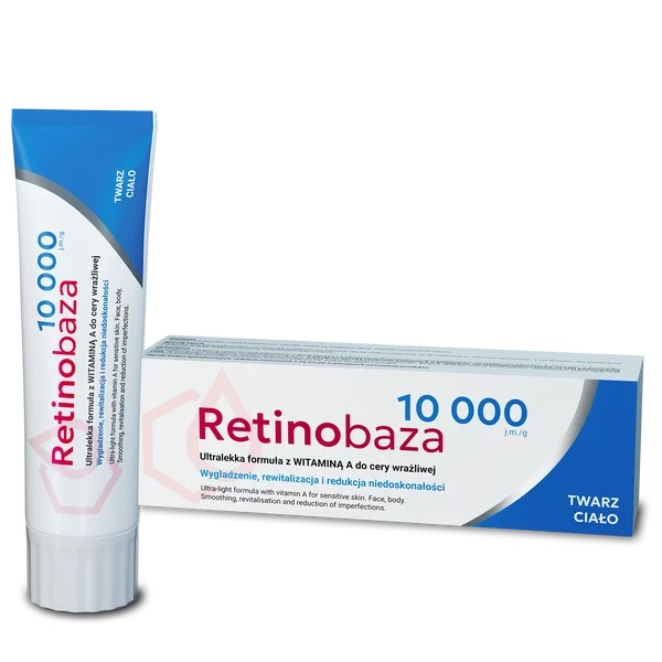 Retinobaza 10000 Ultralekka Formuła z Witaminą A do Cery Wrażliwej