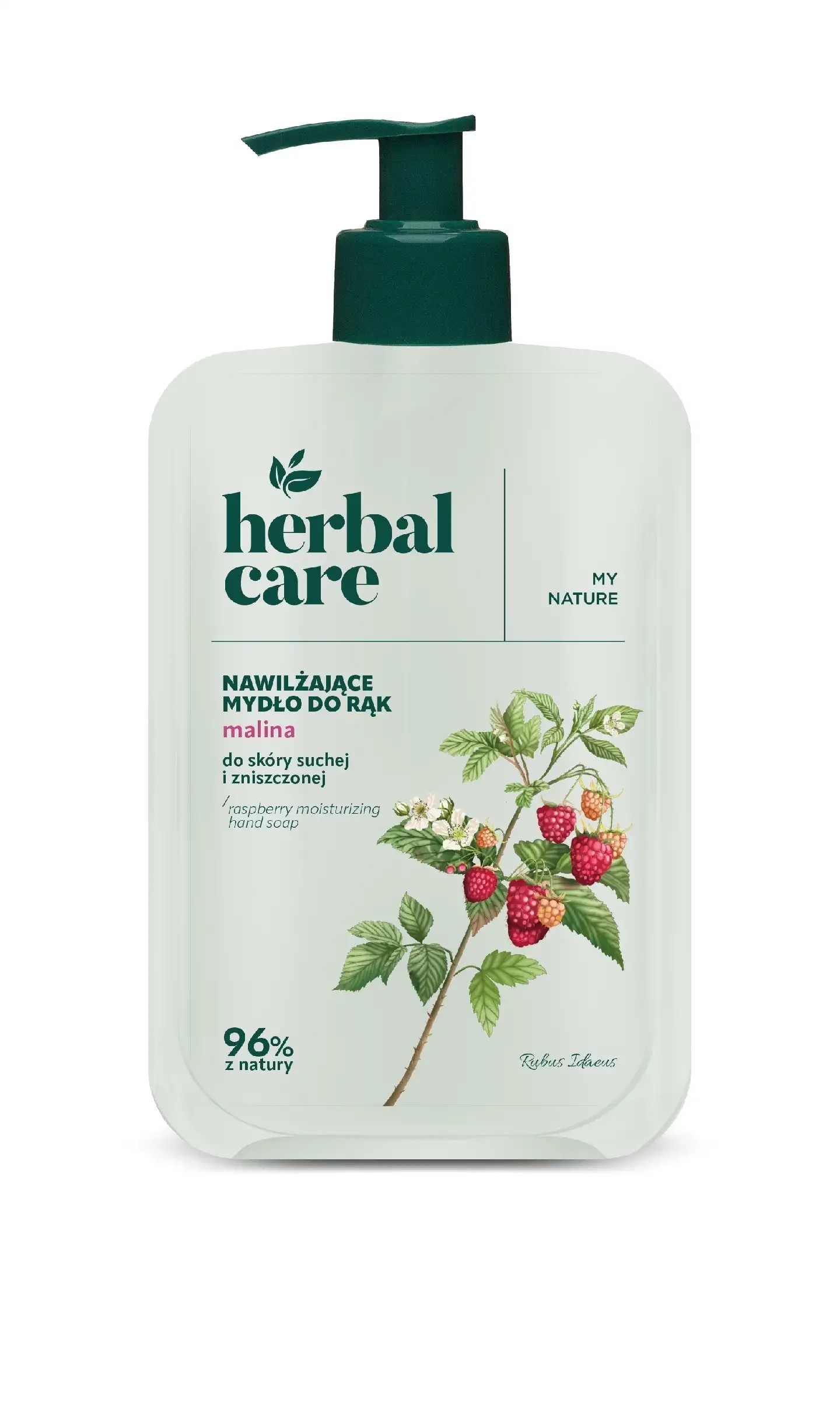 Herbal Care Nawilżające Mydło do Rąk Malina