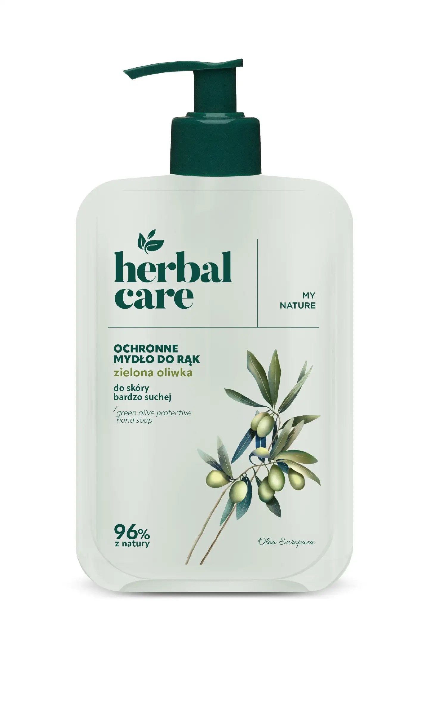 Herbal Care Ochronne Mydło do Rąk Zielona Oliwka
