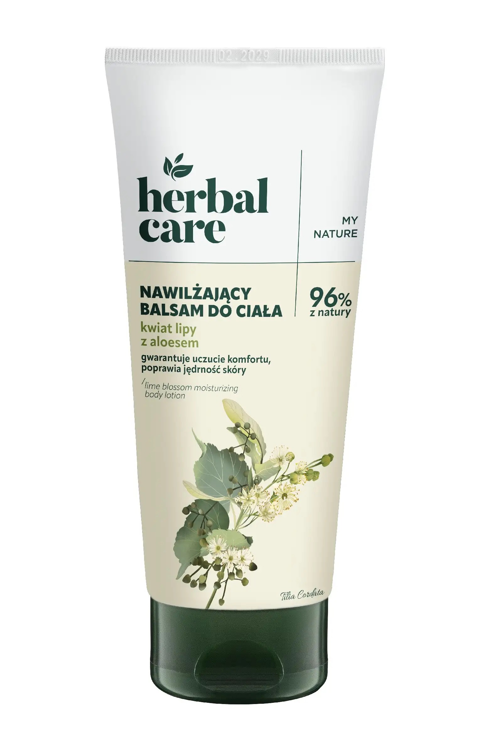 Herbal Care Nawilżający Balsam do Ciała Kwiat Lipy z Aloesem