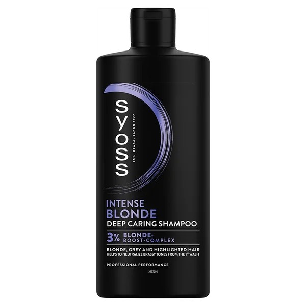 Intense Blonde Szampon do Włosów Blond Neutralizujący Żółte Odcienie