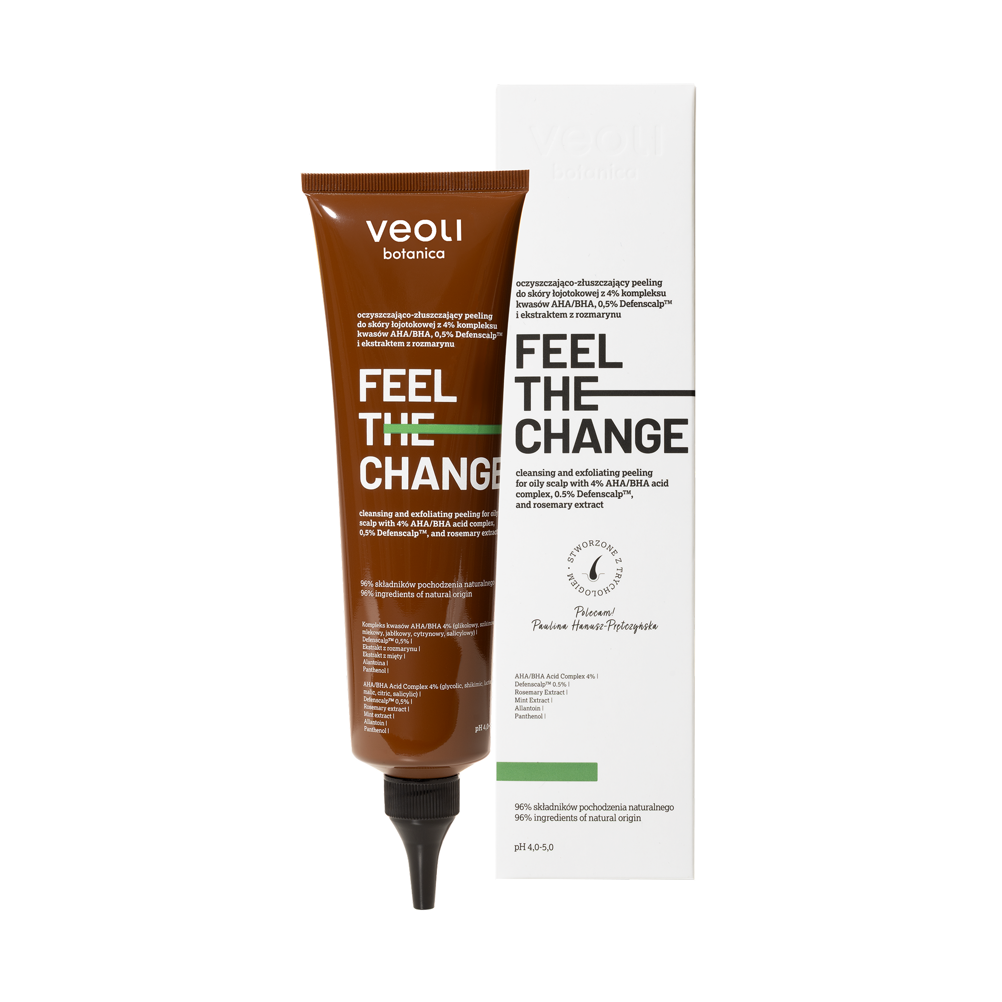 Feel The Change Oczyszczająco-Złuszczający Peeling do Skóry Łojotokowatej
