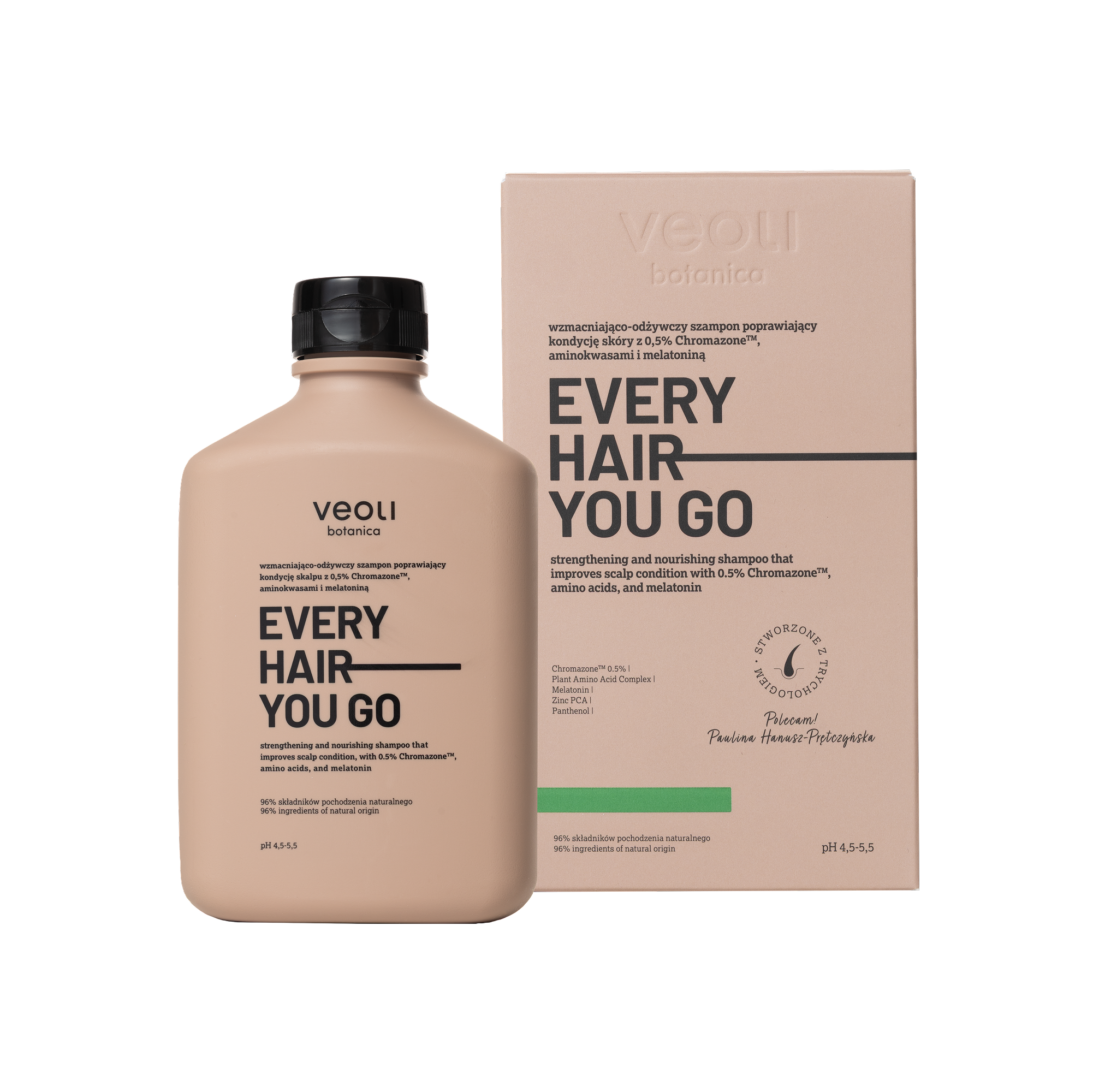Every Hair You Go Wzmacniająco-Odżywczy Szampon Poprawiający Kondycję Skóry