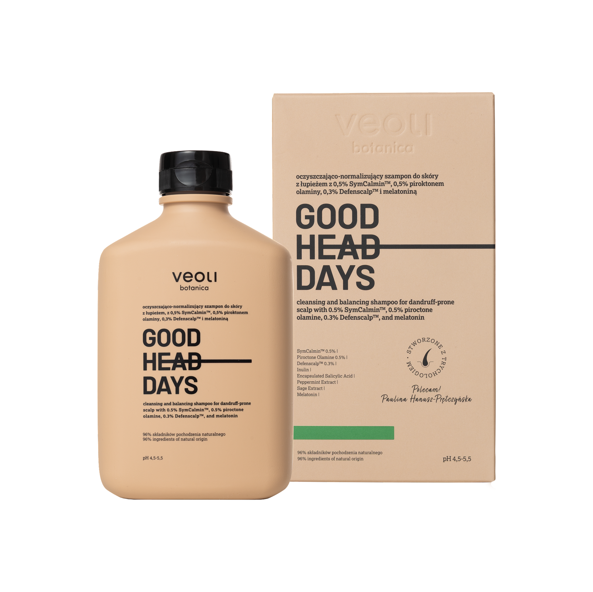 Good Head Days Oczyszczająco-Normalizujący Szampon do Skóry z Łupieżem