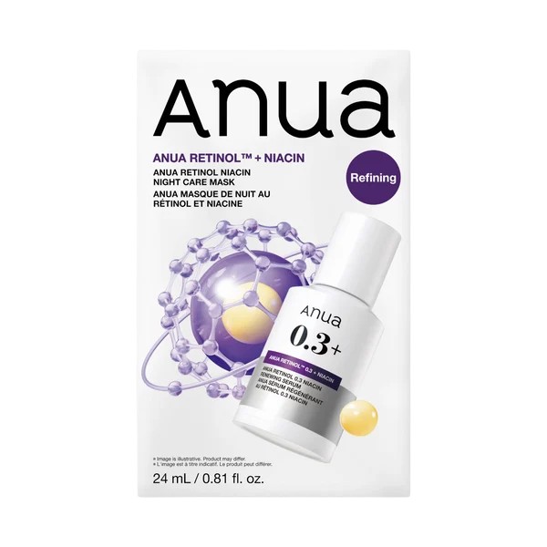 Retinol + Niacin Ujędrniająca Maska w Płachcie