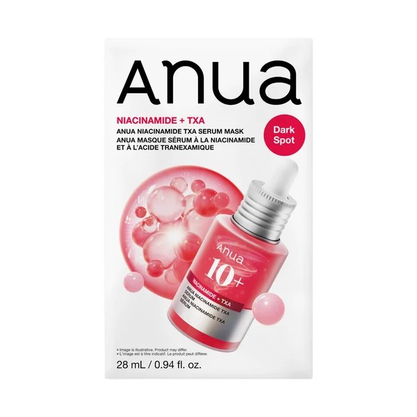 Niacinamide + TXA Rozjaśniająca Maska w Płachcie