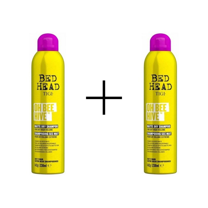Bed Head Oh Bee Hive Matujący Suchy Szampon 1+1