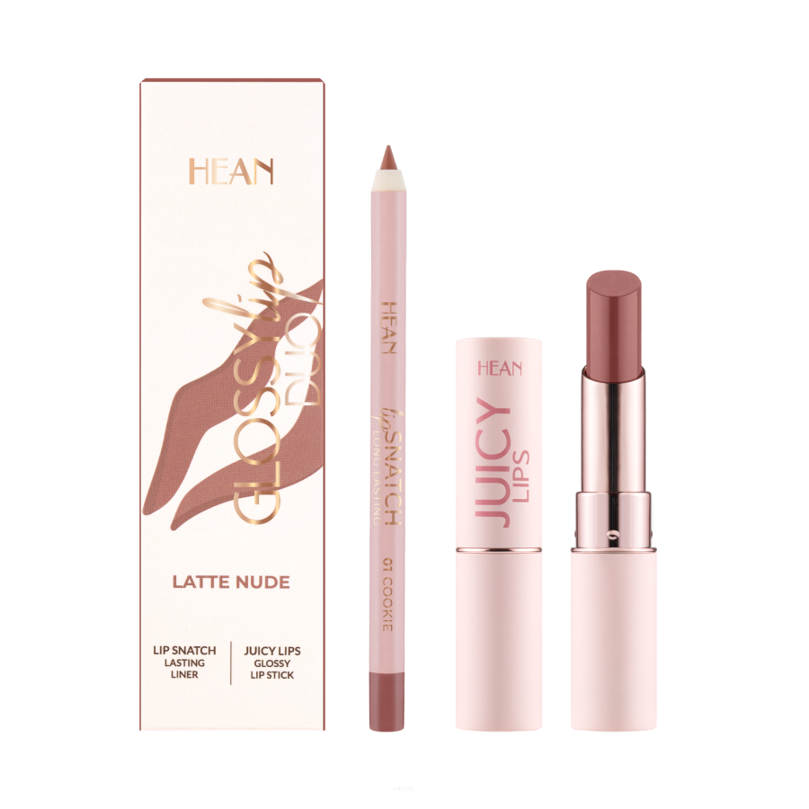 Gloss Lip Duo Zestaw do Makijażu Ust Latte Nude