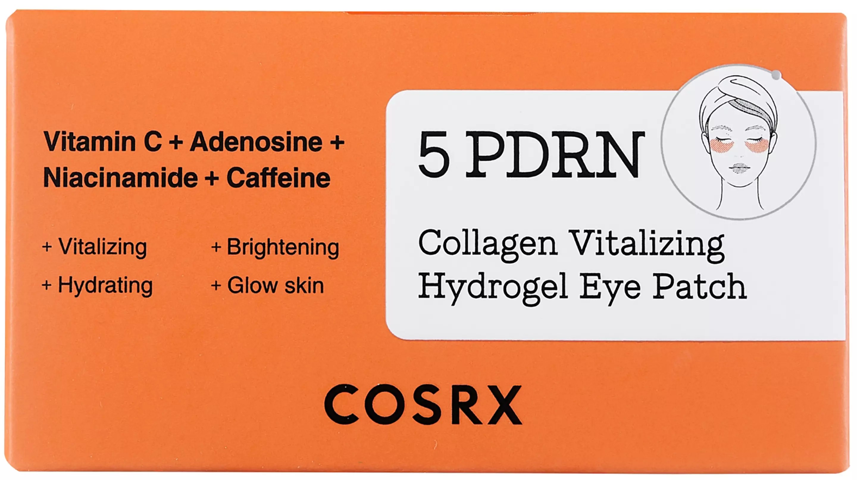 COSRPDRN Collagen Vitalizing Hydrogel Eye Patch Rozjaśniające Płatki pod Oczy