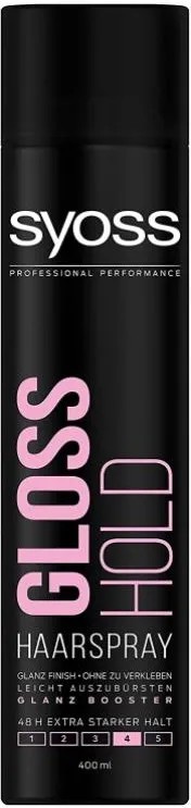 Gloss Hold 4 Nabłyszczający Lakier do Włosów