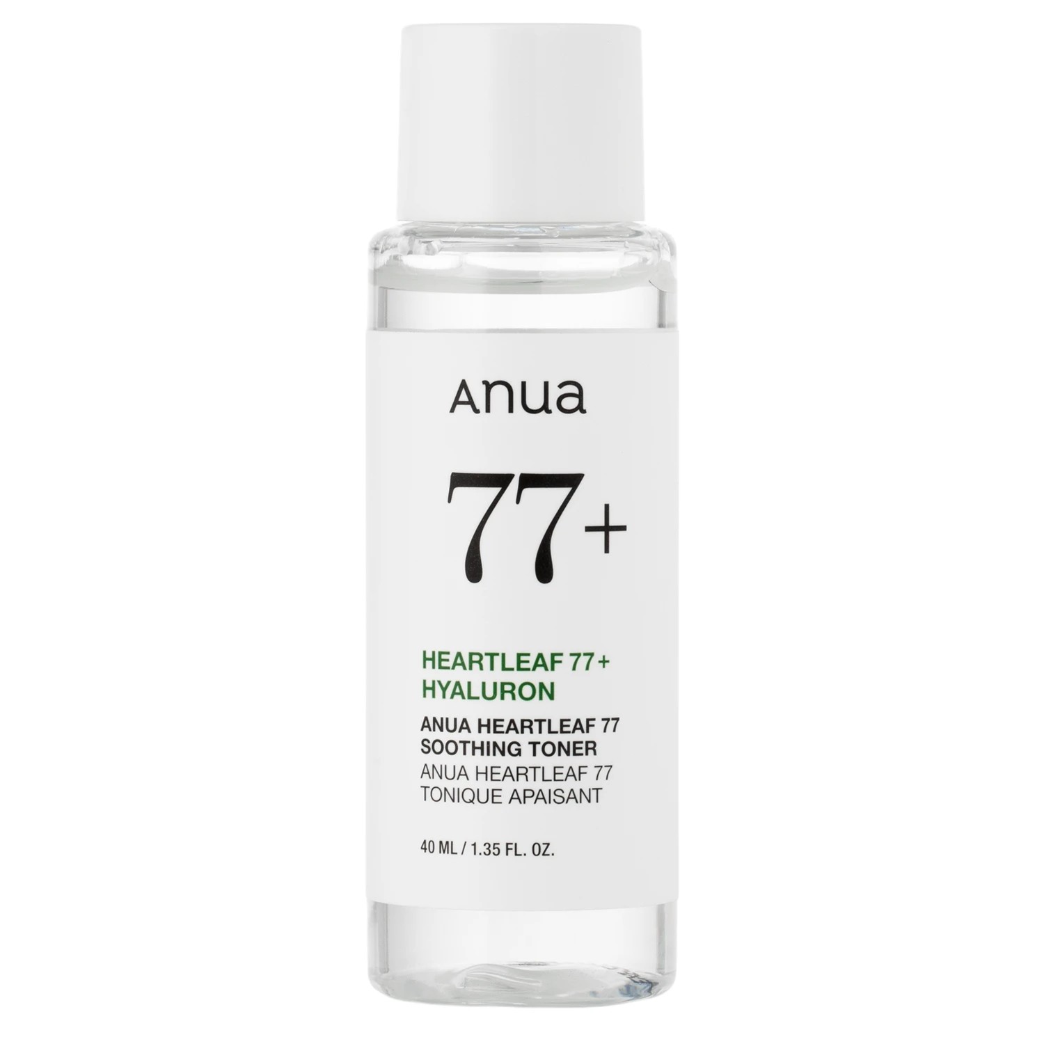 Heartleaf 77 + Hyaluron Kojący Tonik do Twarzy