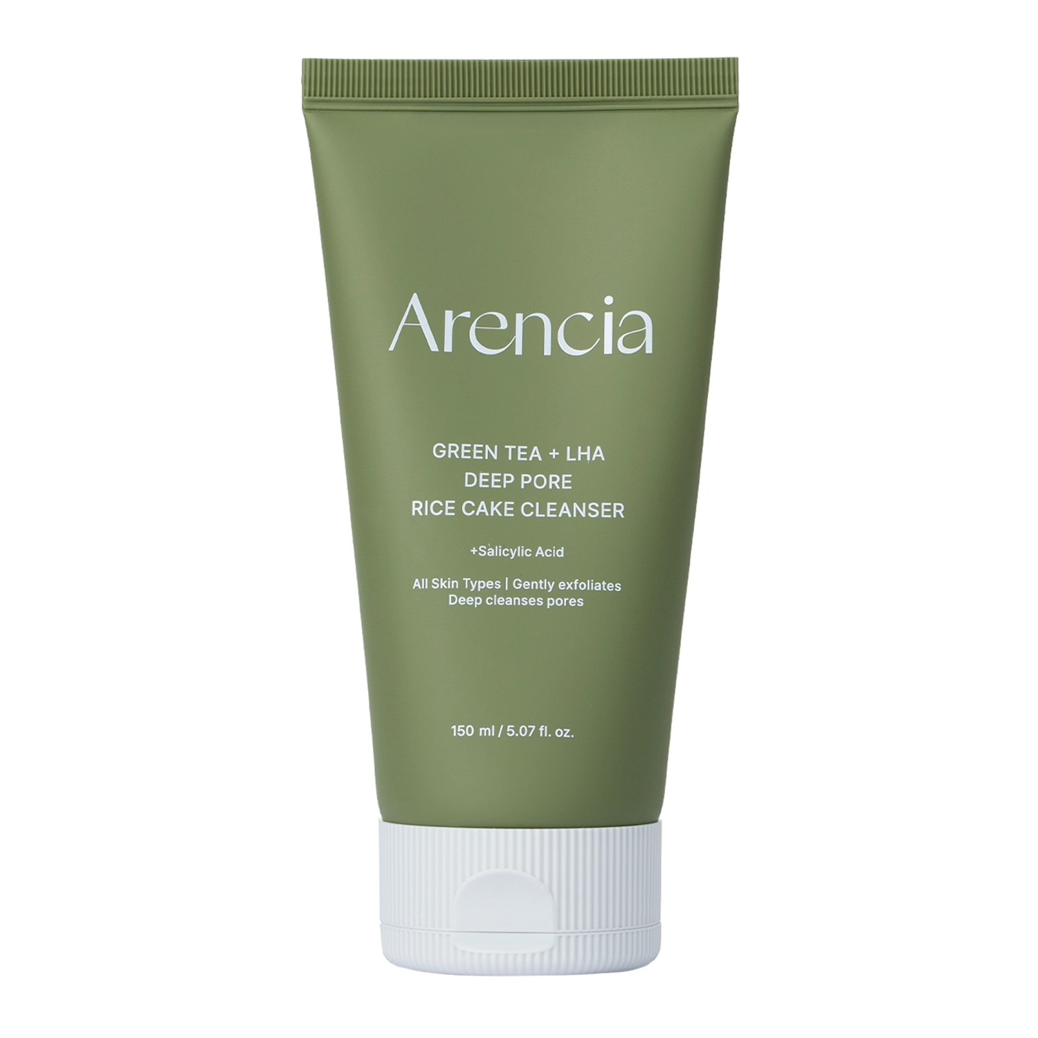 Green Tea + LHA Deep Pore Rice Cake Cleanser Pasta do Mycia Twarzy z Zieloną Herbatą