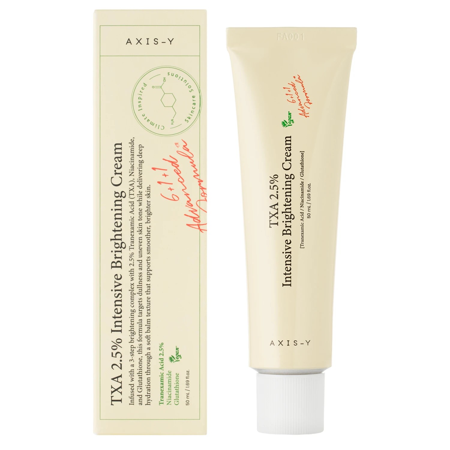 TXA 2.5% Intensive Brightening Cream Intensywnie Rozjaśniający Krem do Twarzy