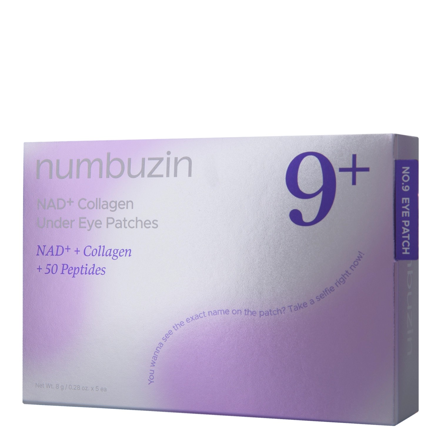 Numbuzin No:9+ NAD+ Collagen Under Eye Patches Kolagenowe Płatki pod Oczy