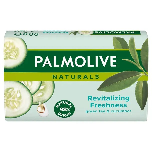 Naturals Green Tea and Cucumber mydło w kostce z zieloną herbatą