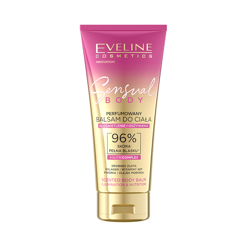Eveline Sensual Body Perfumowany Balsam do Ciała Rozświetlenie i Odżywienie