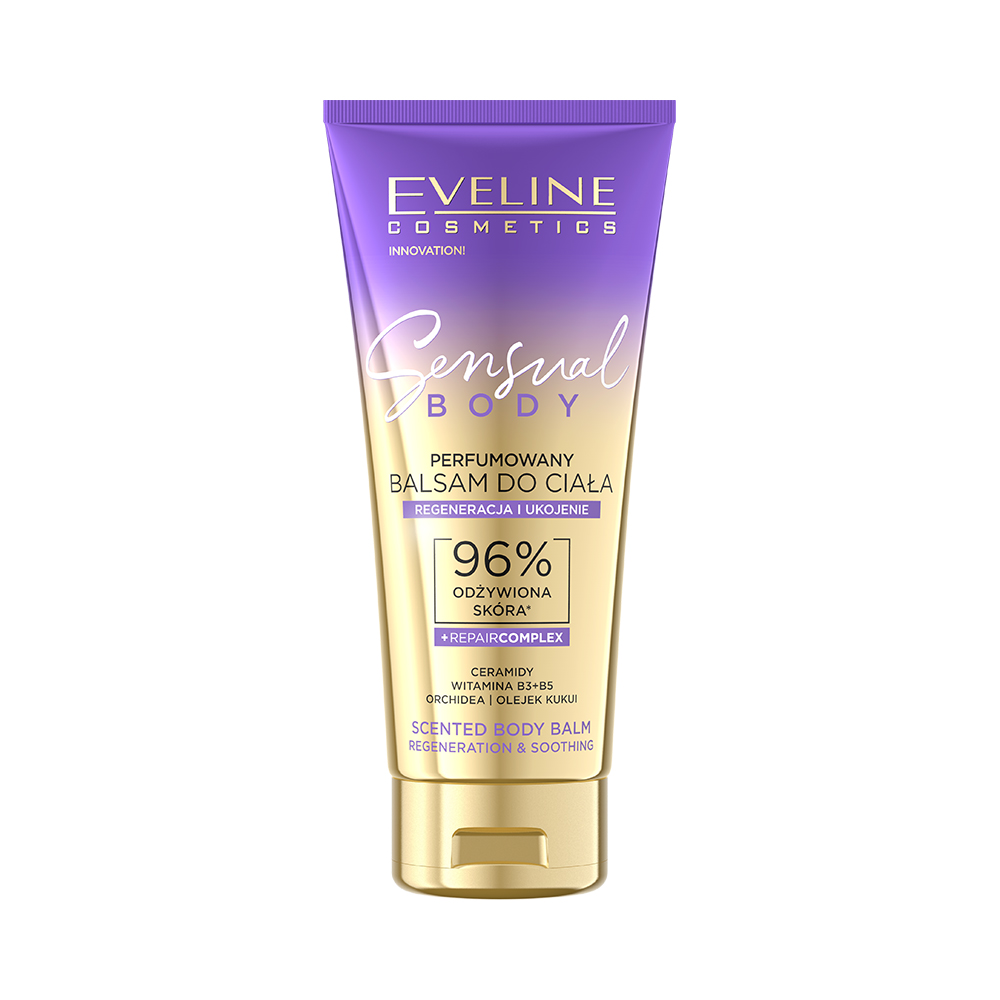 Eveline Sensual Body Perfumowany Balsam do Ciała Regeneracja i Ukojenie