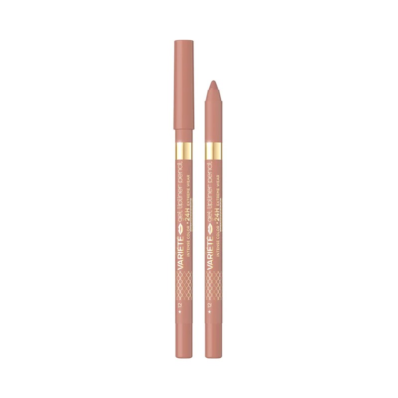 Variété wodoodporna żelowa konturówka do ust 12 Latte Nude