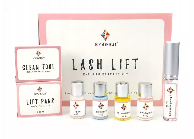 Lash Lift Zestaw do Laminacji i Liftingu Rzęs