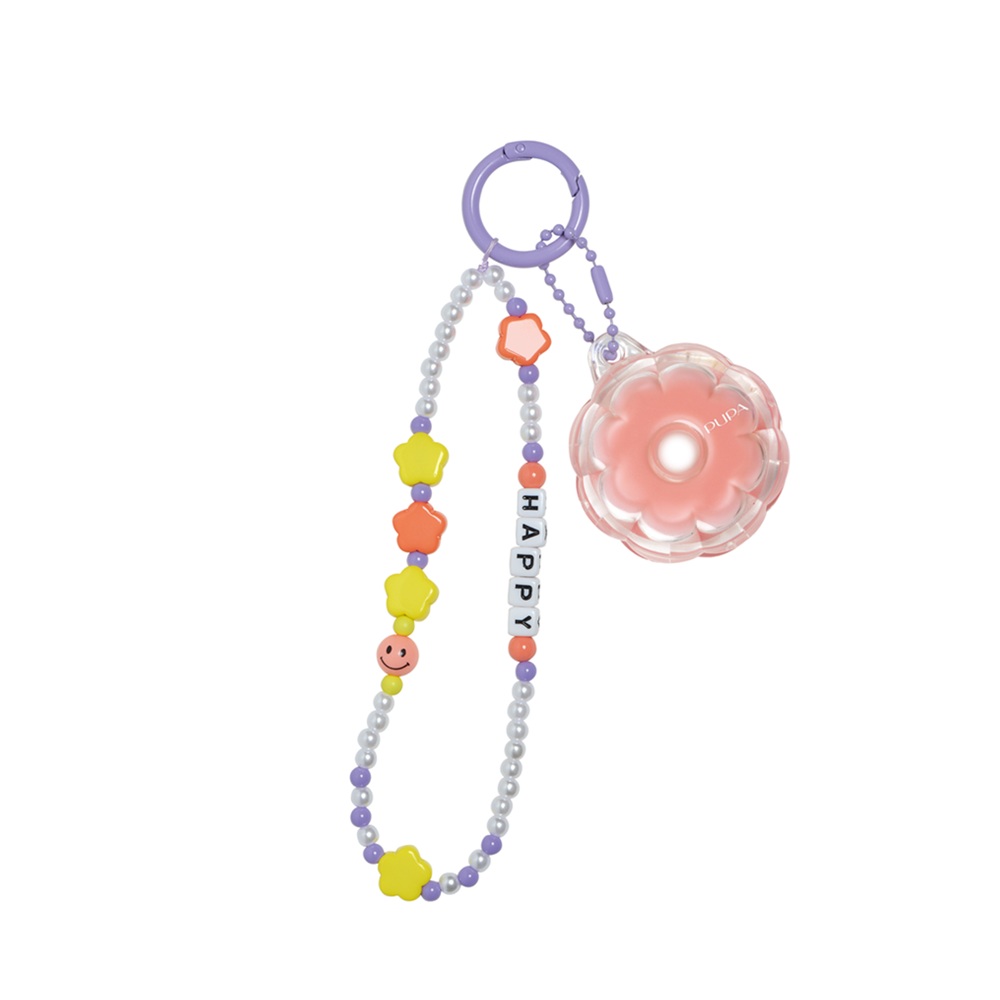 Happy Charms Brelok z błyszczykiem do ust - 002 Sugar Pink