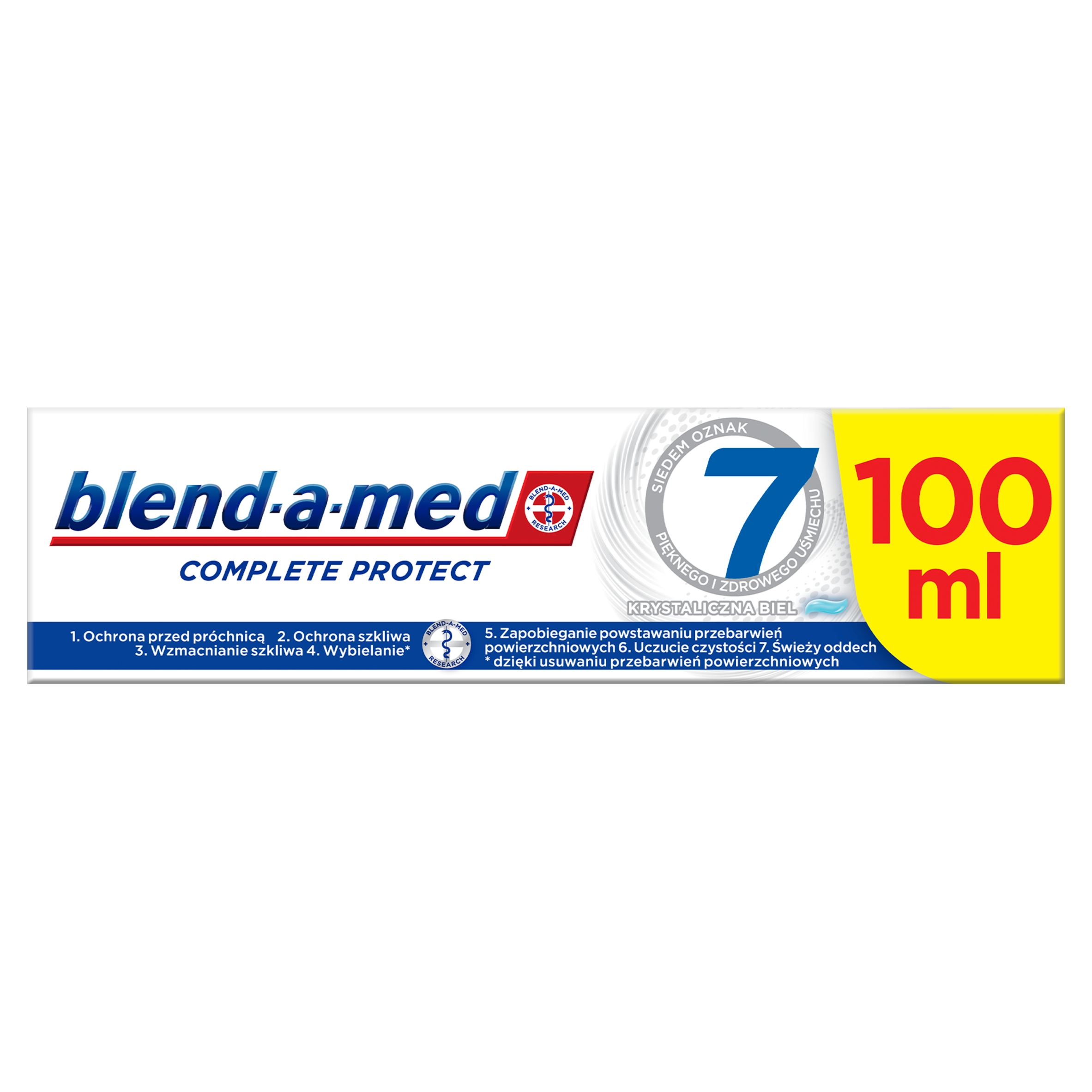 Complete 7 Protect - Toothpaste - Crystal White - Pasta do zębów -